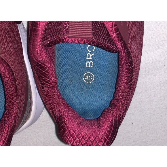 Bronax Mens Supportive Wide Toe Box Red Running Shoes S71 Sz EU40/US 7 GC - Picture 8 of 12